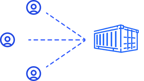 Container consolidation management workspace