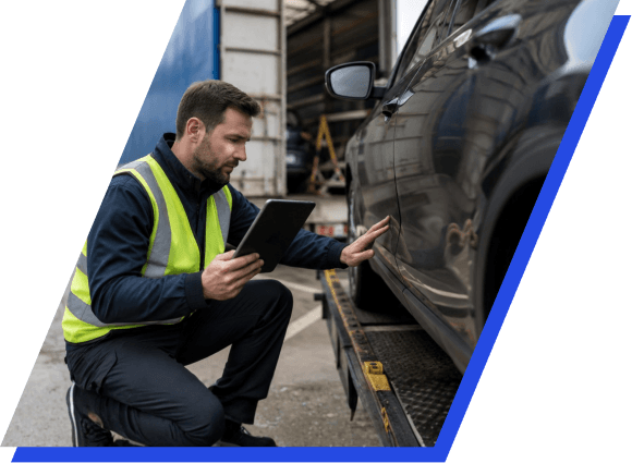 Fleet X Direct specialist reviewing vehicle cargo protection
