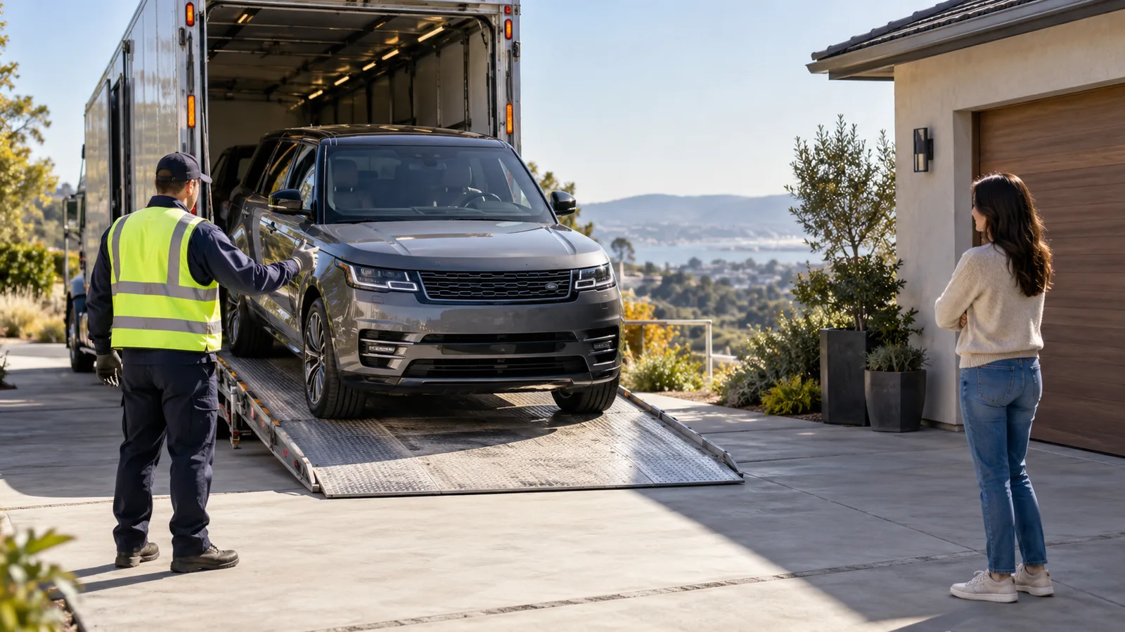 Editorial illustration: Final Delivery of an Auction Vehicle: Prepare the Receiver