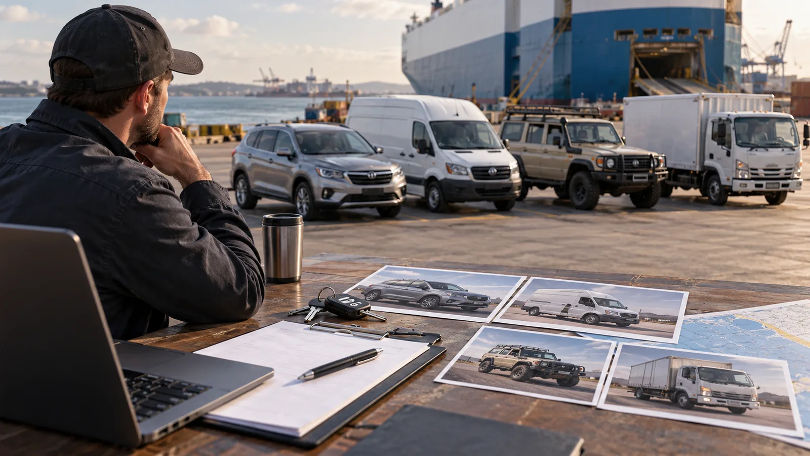 Editorial illustration: Choosing a Vehicle to Import: Start with Its Intended Use