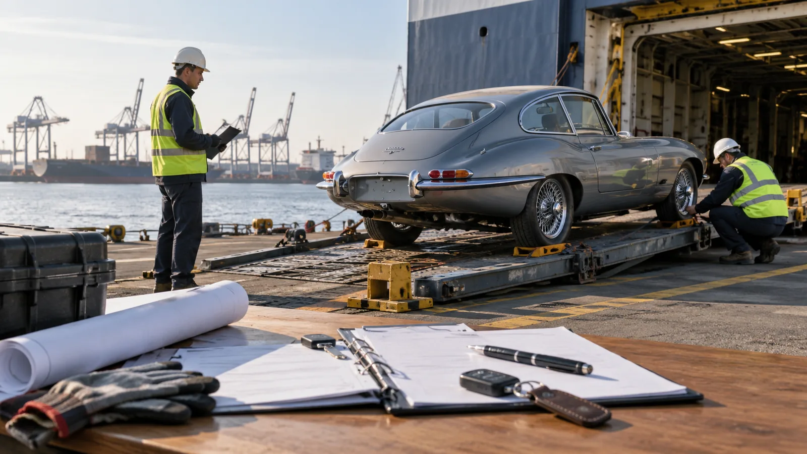 Editorial illustration: Classic Vehicle Shipping: Prepare the Details That Change Handling