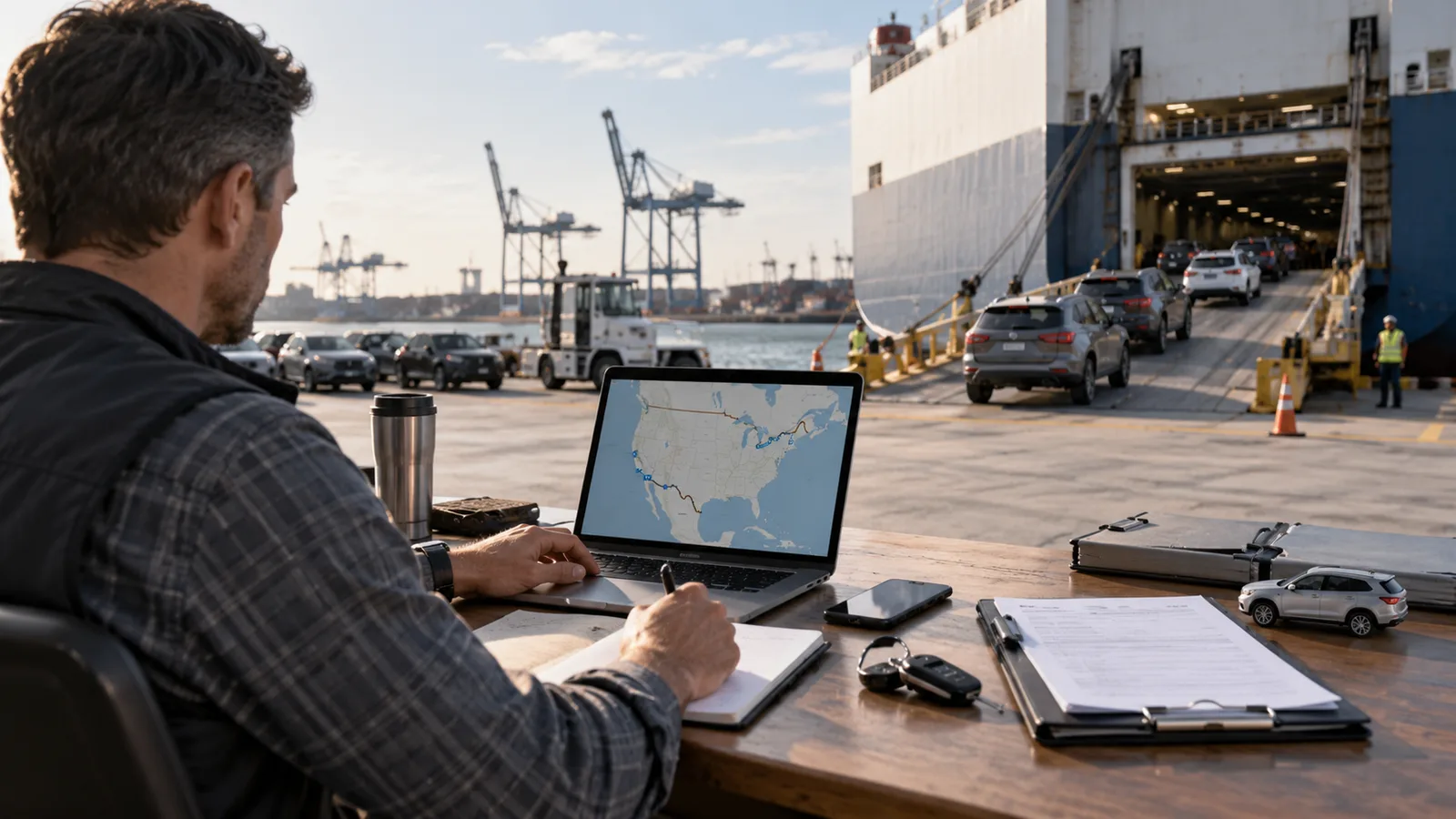 Editorial illustration: How Carriers Can Find Better Loads and Reduce Empty Miles