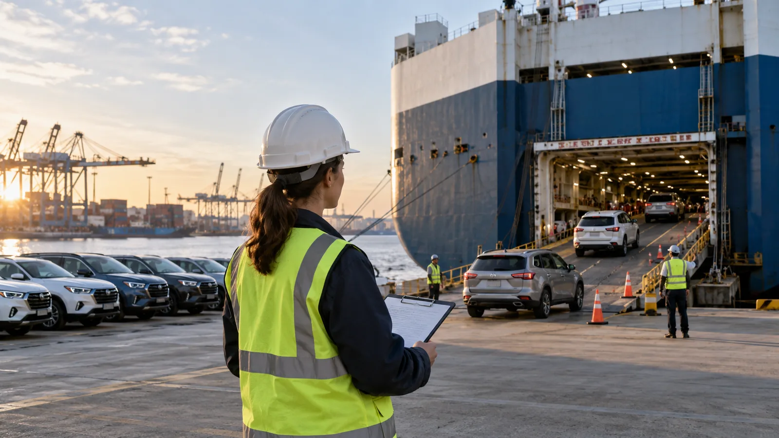 Editorial illustration: How to Choose a Freight Carrier for Cross-Border Shipments